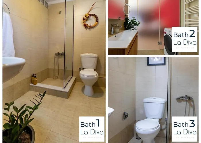 ヴィラ Villasdinafplio - Diva & Perla *