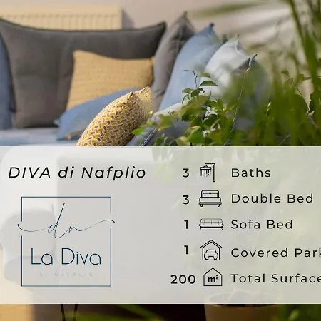 Villa Villasdinafplio - Diva & Perla *